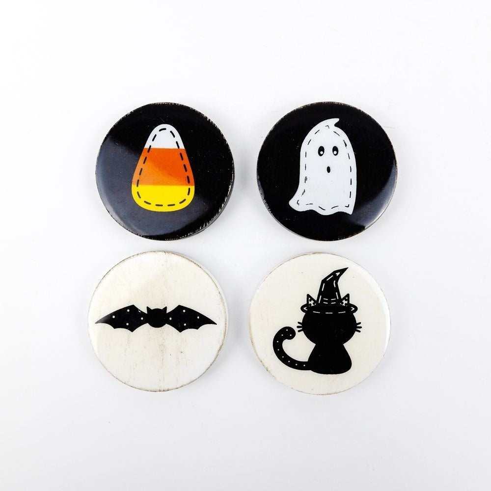 Halloween Magnetic Round Coaster