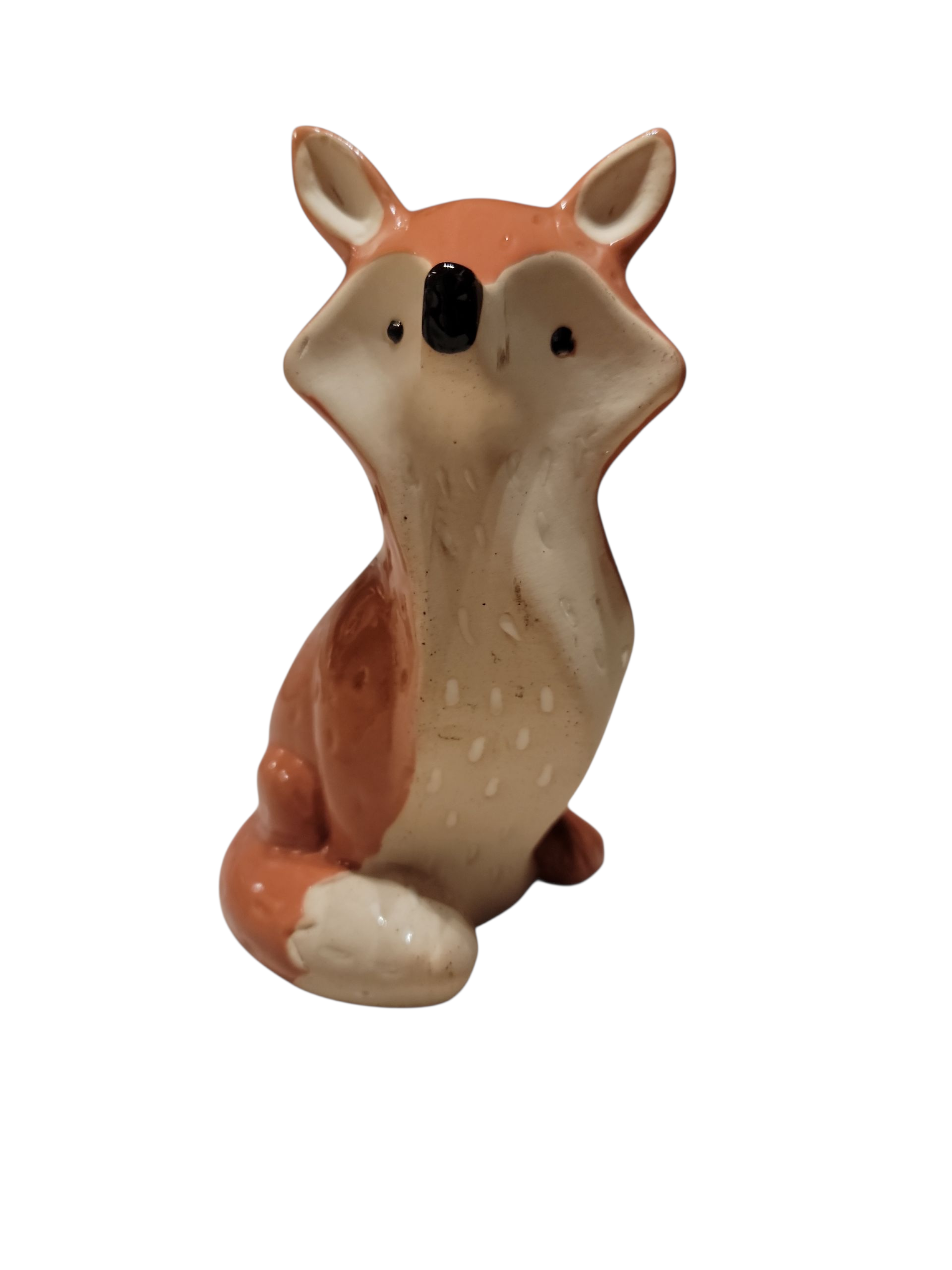 Sitting Ceramic Fox