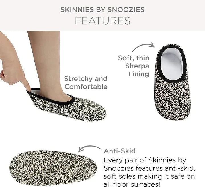 Hot Coffee Snoozies Skinnies Travel Slipper