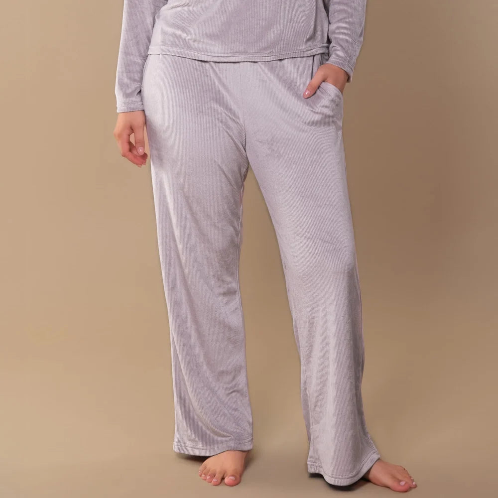 Soft Grey Luxe Lounge Pants