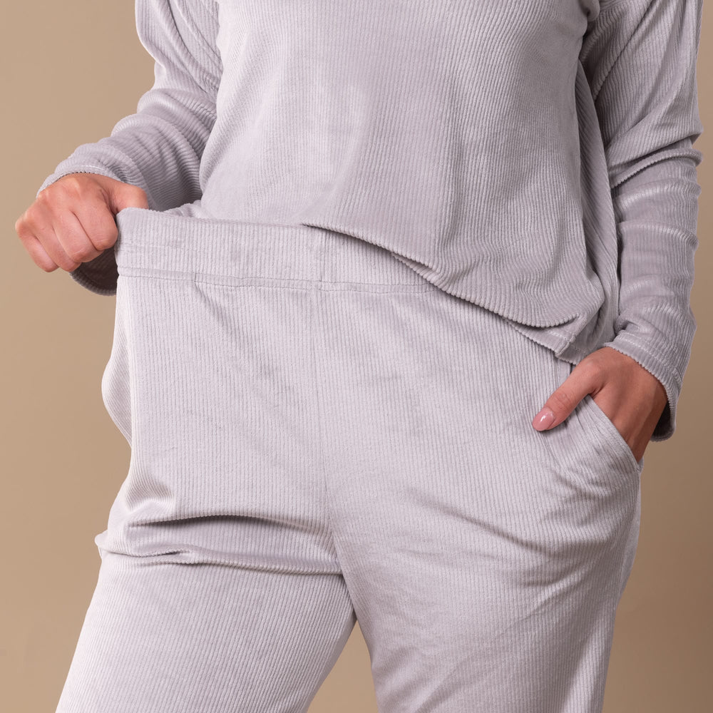 Soft Grey Luxe Lounge Pants