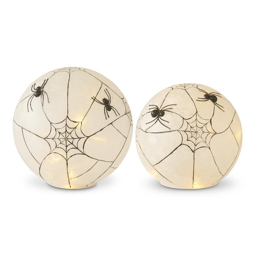 Spider Web Globes with Timer