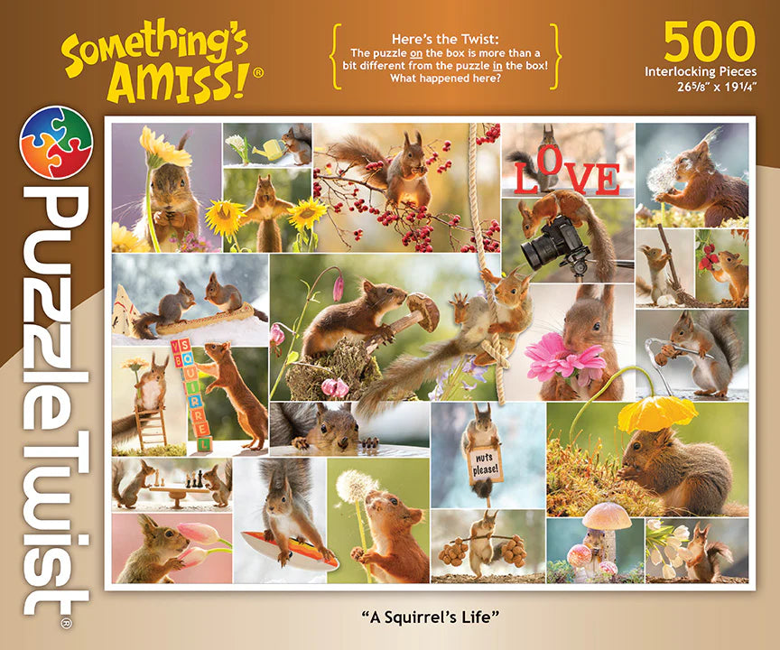 A Squirrel's Life Puzzle