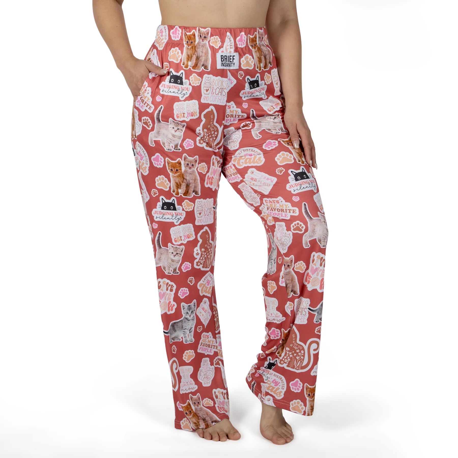 Sticker Kitten Lounge Pants