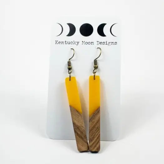 Sunflower Yellow Boho Earrings