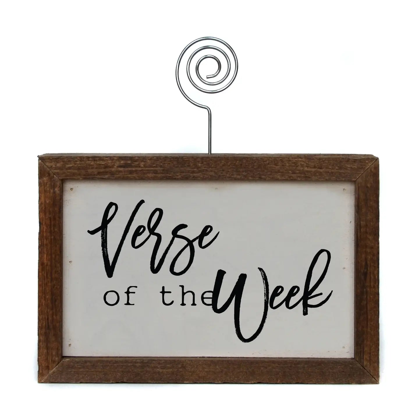 Tabletop Picture Frame Block - Verse of the Week