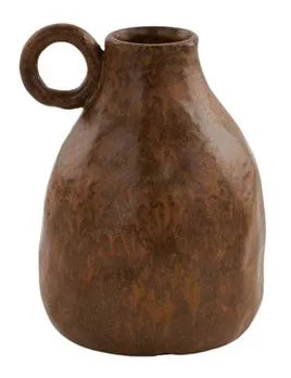 Short Stoneware Jug w/Handle