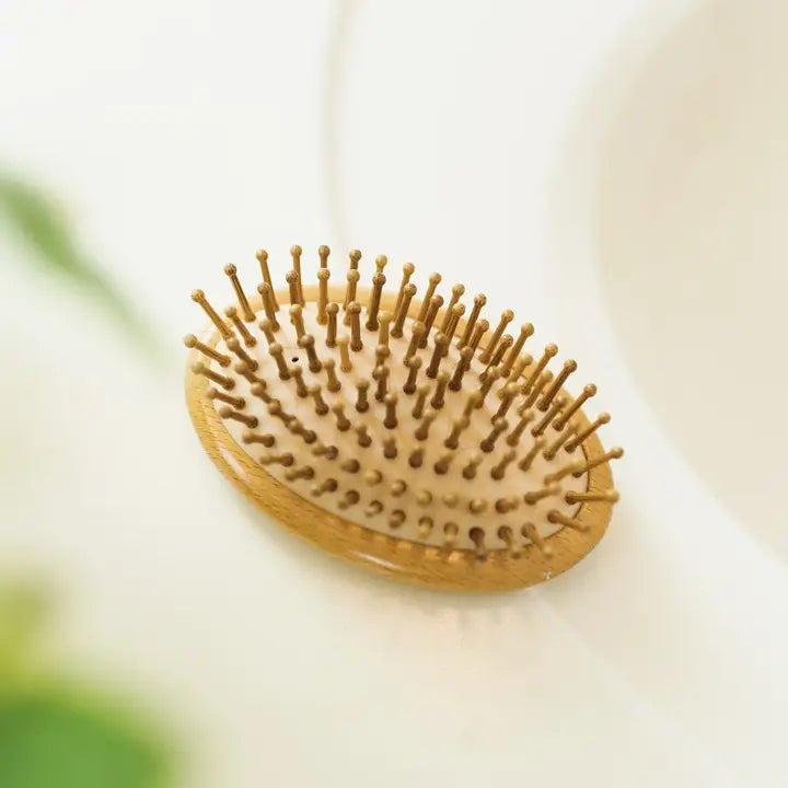 Travel Bamboo Hair Brush