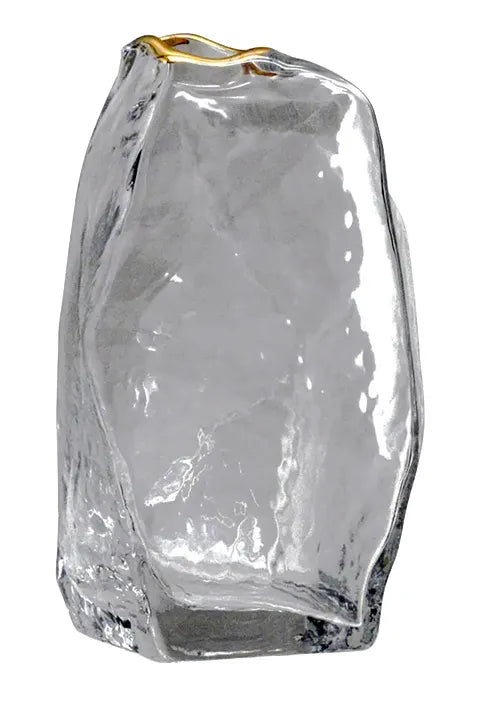 Triangles Blown Vase