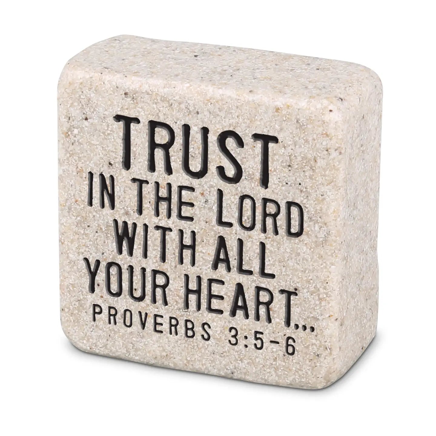 Trust In The Lord Scripture Block