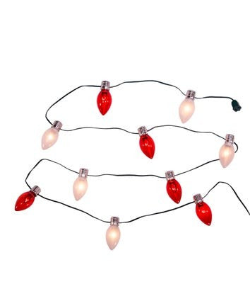 UL 10L RED/WHT GIANT C7 LIGHT SET