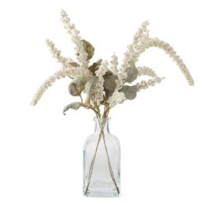 White Berry Custer in Square Glass