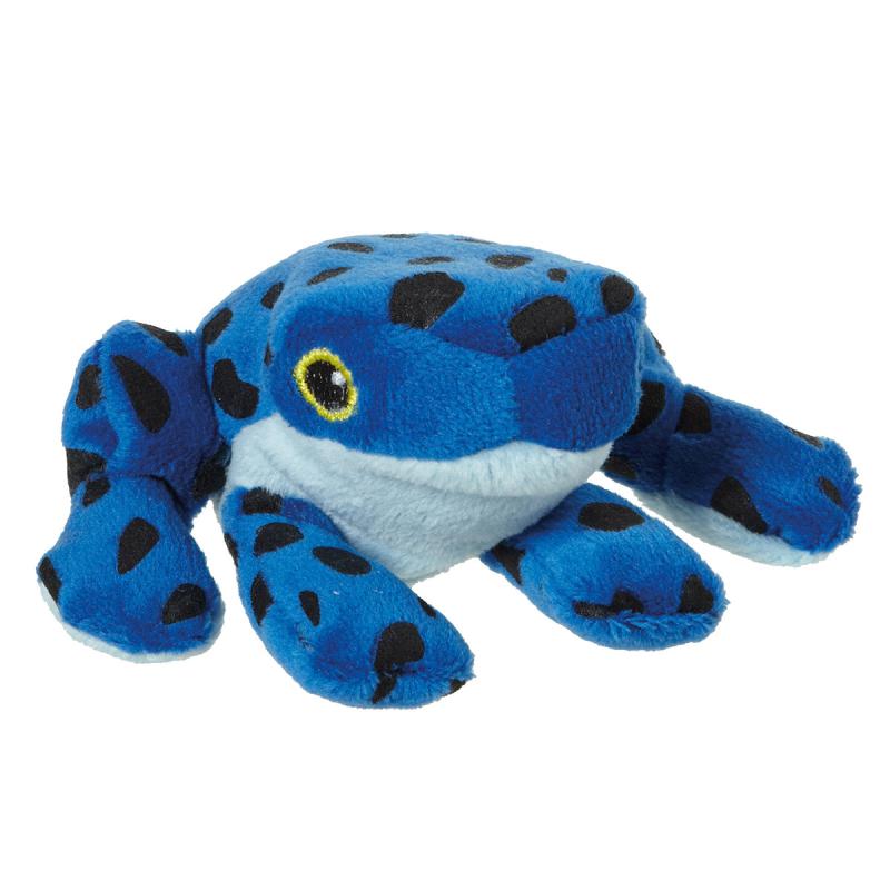 Wild Beans Poison Dart Frog Blue 4"