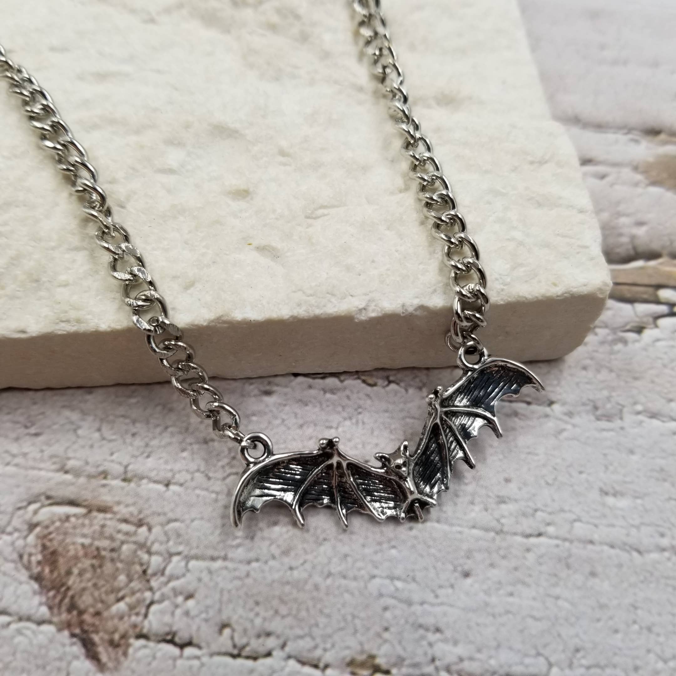 Halloween Bat Necklace