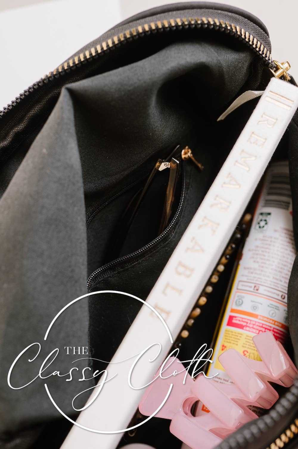 Black Farah Fanny Pack Shoulder Sling Bag