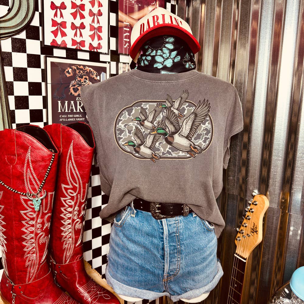 Duck Camo Tee: Medium
