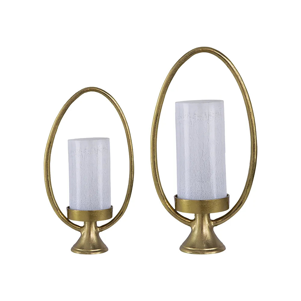 Oval Hurricanes w/Glass