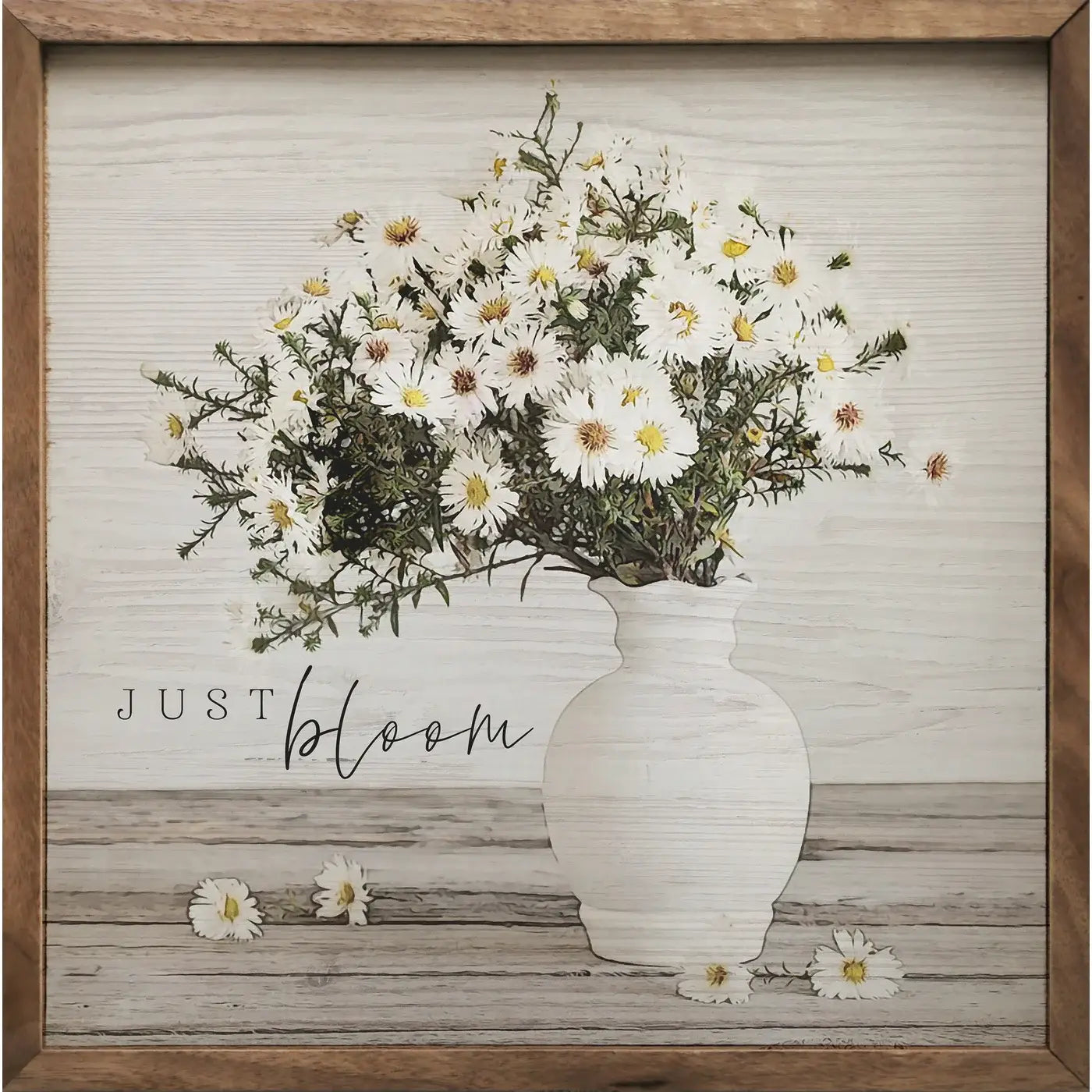 Just Bloom Flower Vase: 4 x 4 x 1