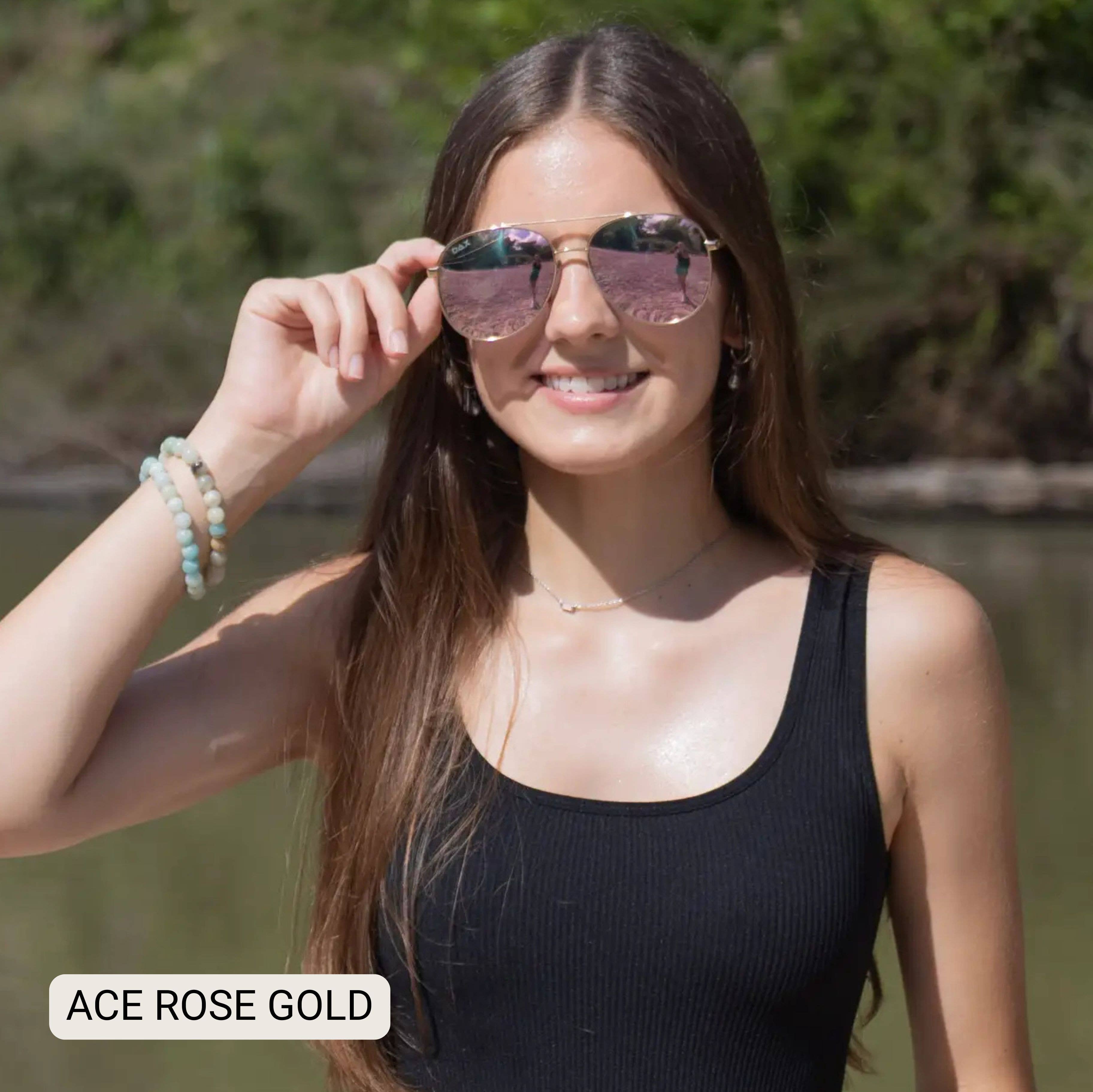 ACE Polarized Unisex Aviator Sunglasses