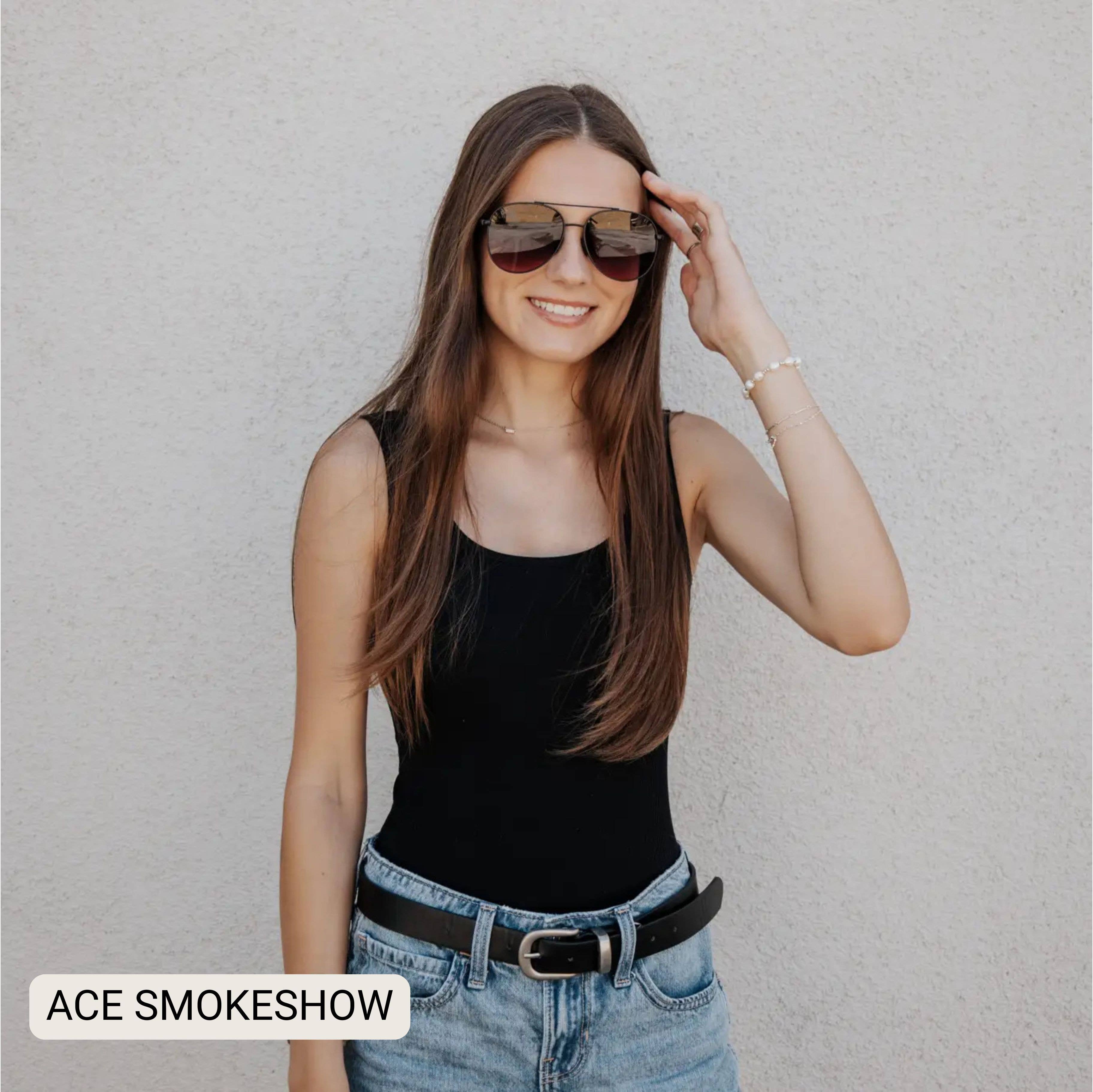 ACE Polarized Unisex Aviator Sunglasses