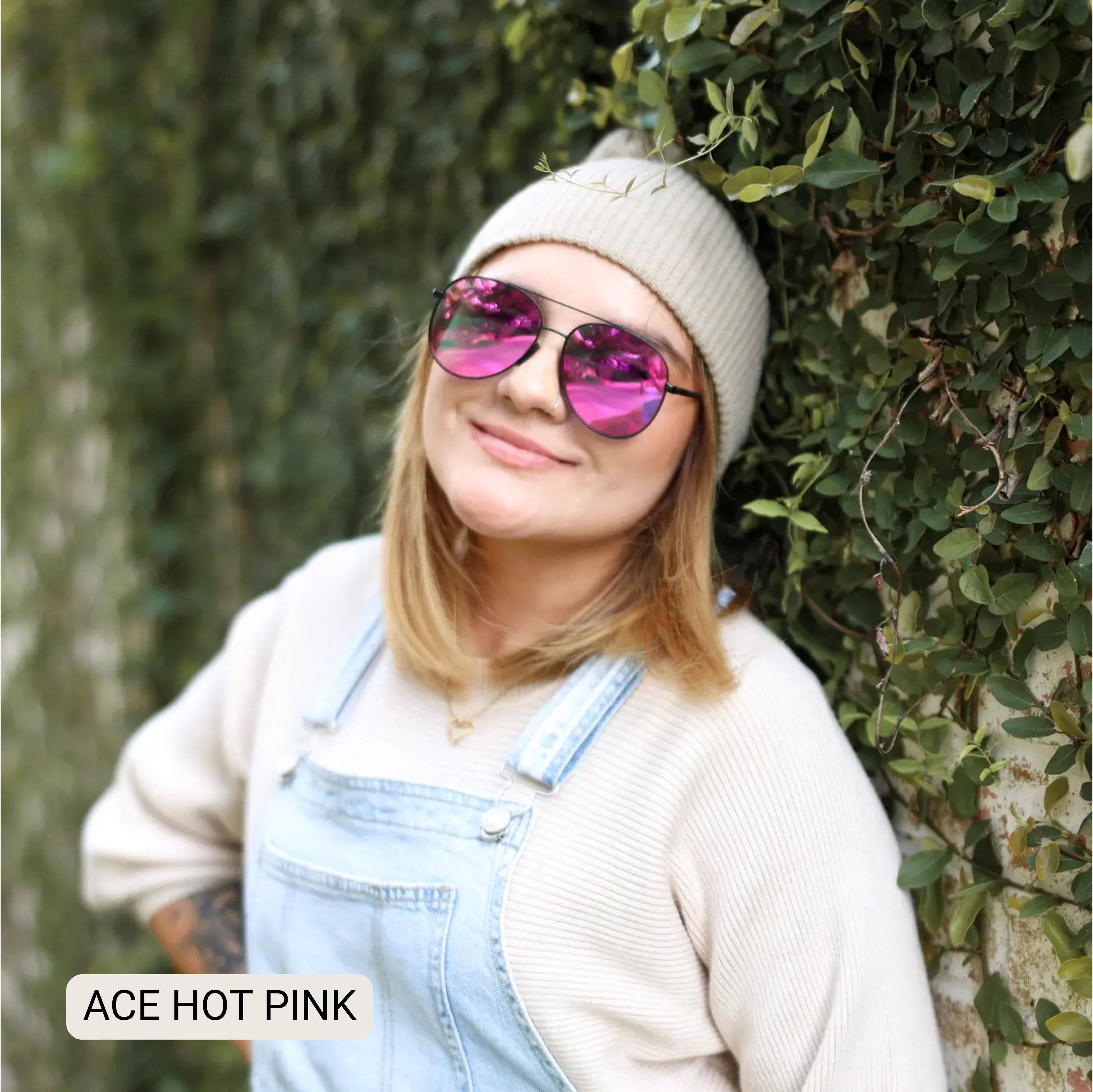 ACE Polarized Unisex Aviator Sunglasses