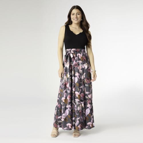 CoCo Carmen Dress Anna Printed Tank Dress