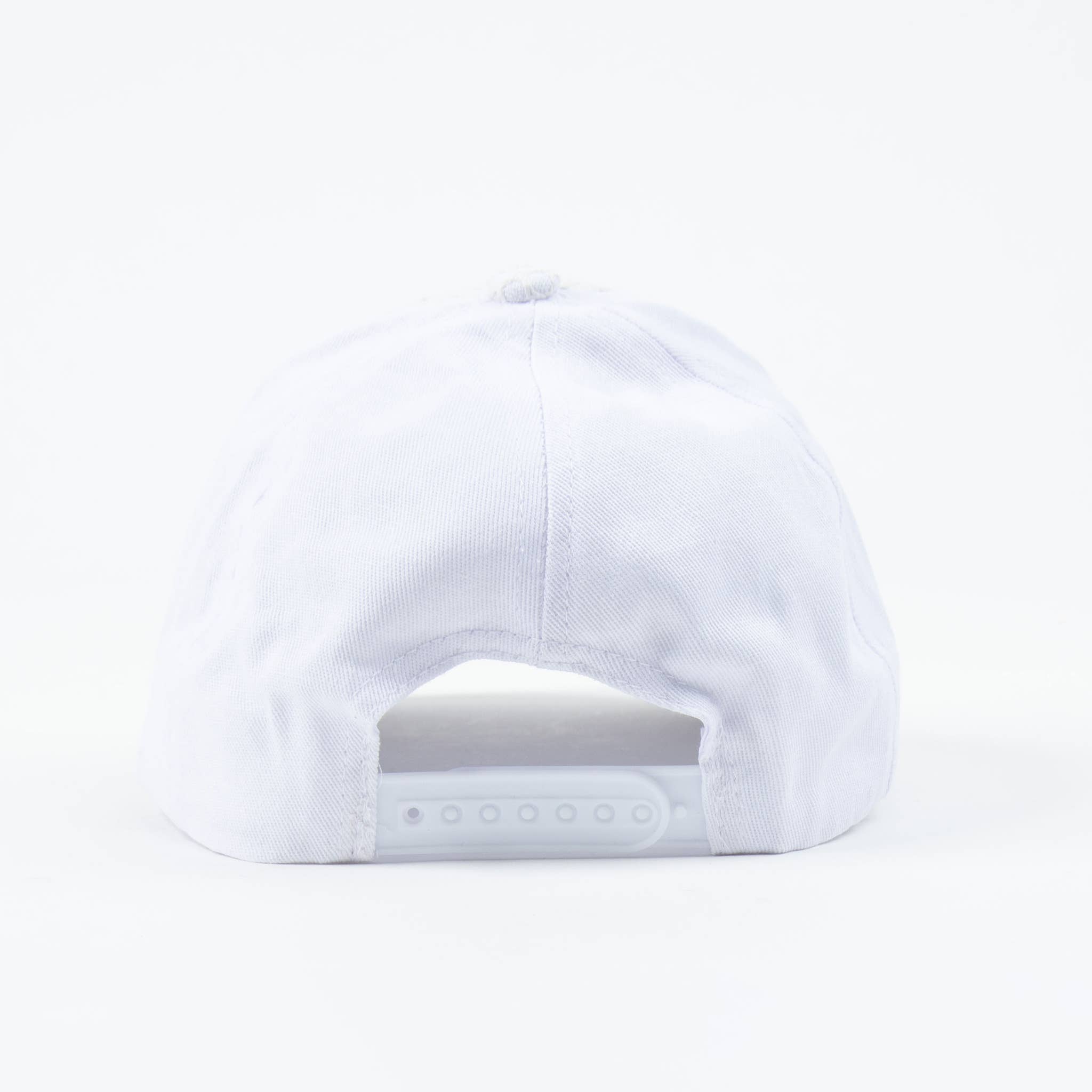 Elsie & Zoey Arielle Lace Baseball Hat: White