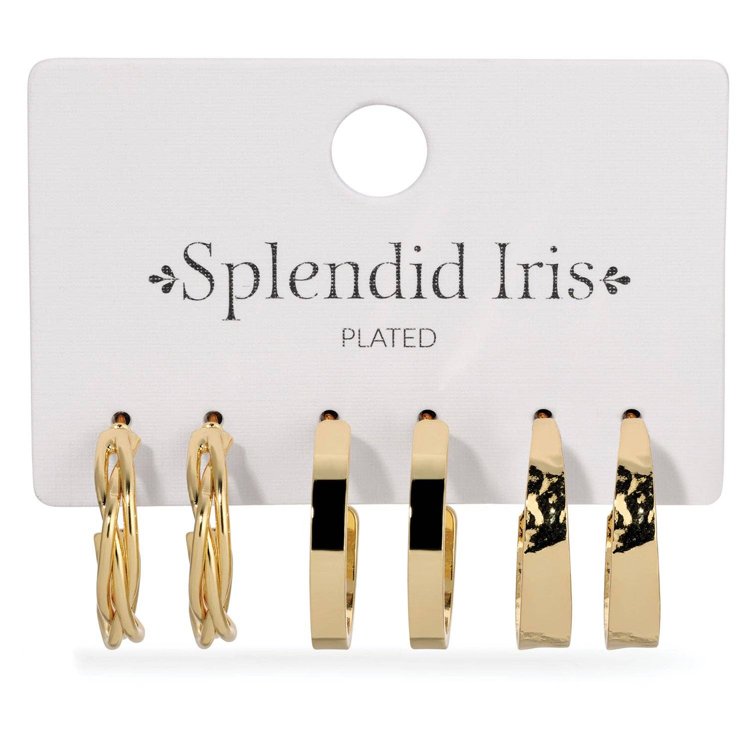 Assorted Textured Hoops