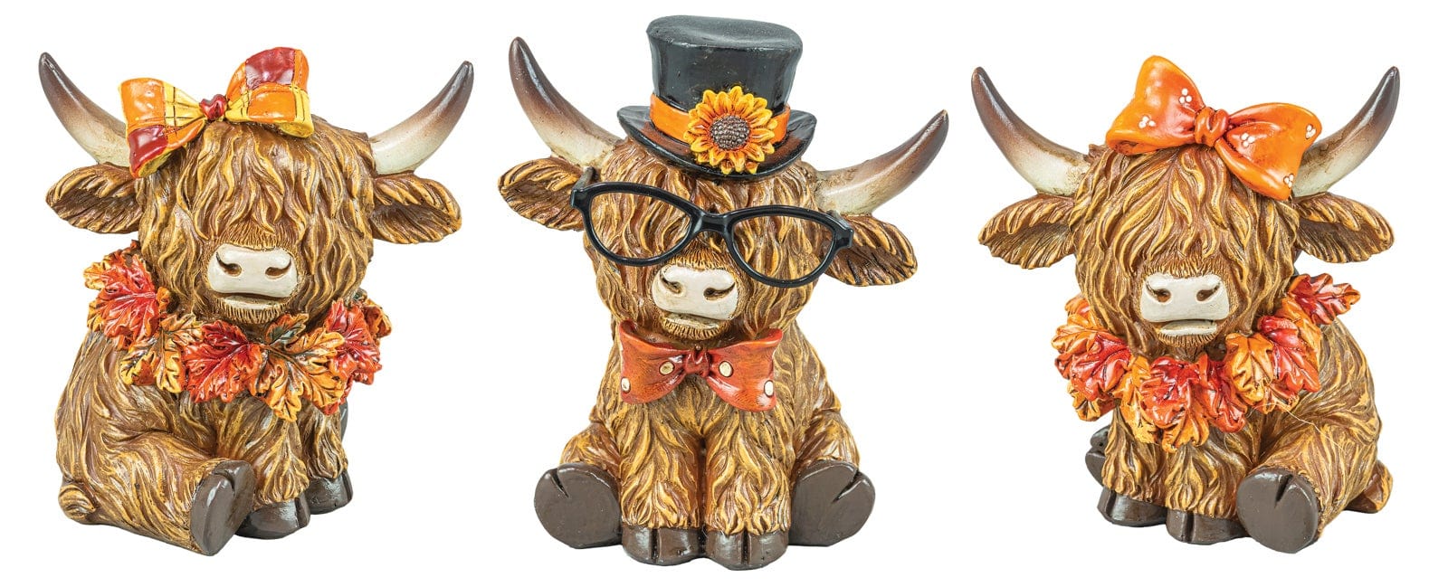 Autumn Harvest Highland Cow