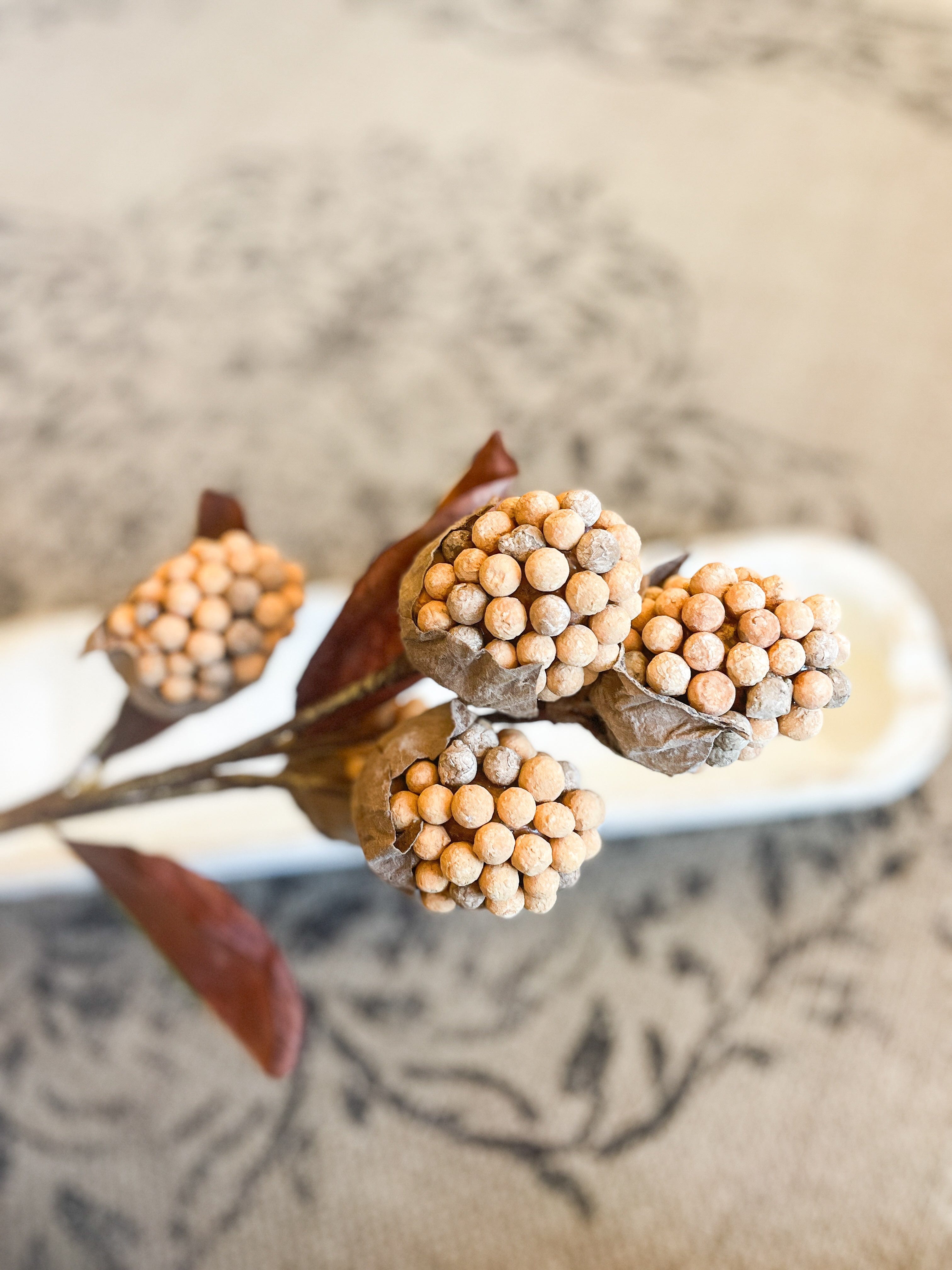 Autumn Pod Berry Spray
