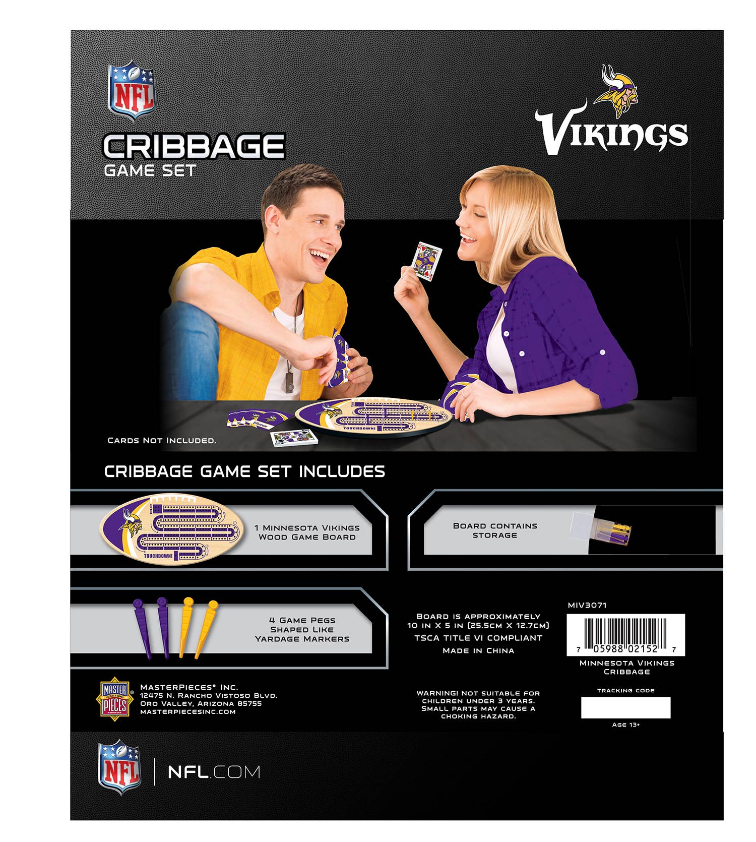 Minnesota Vikings Cribbage