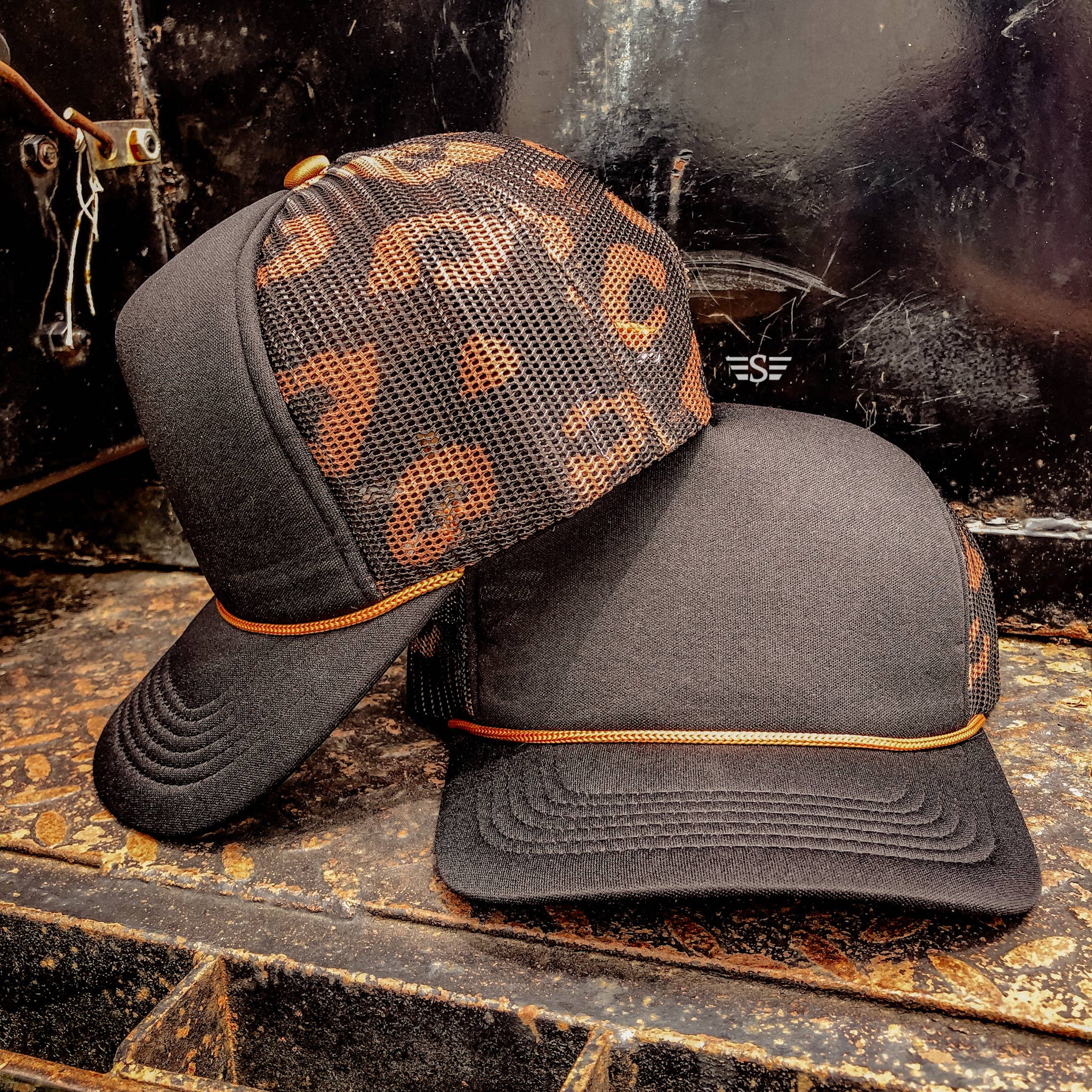 Leopard Mesh Back Baseball Hat