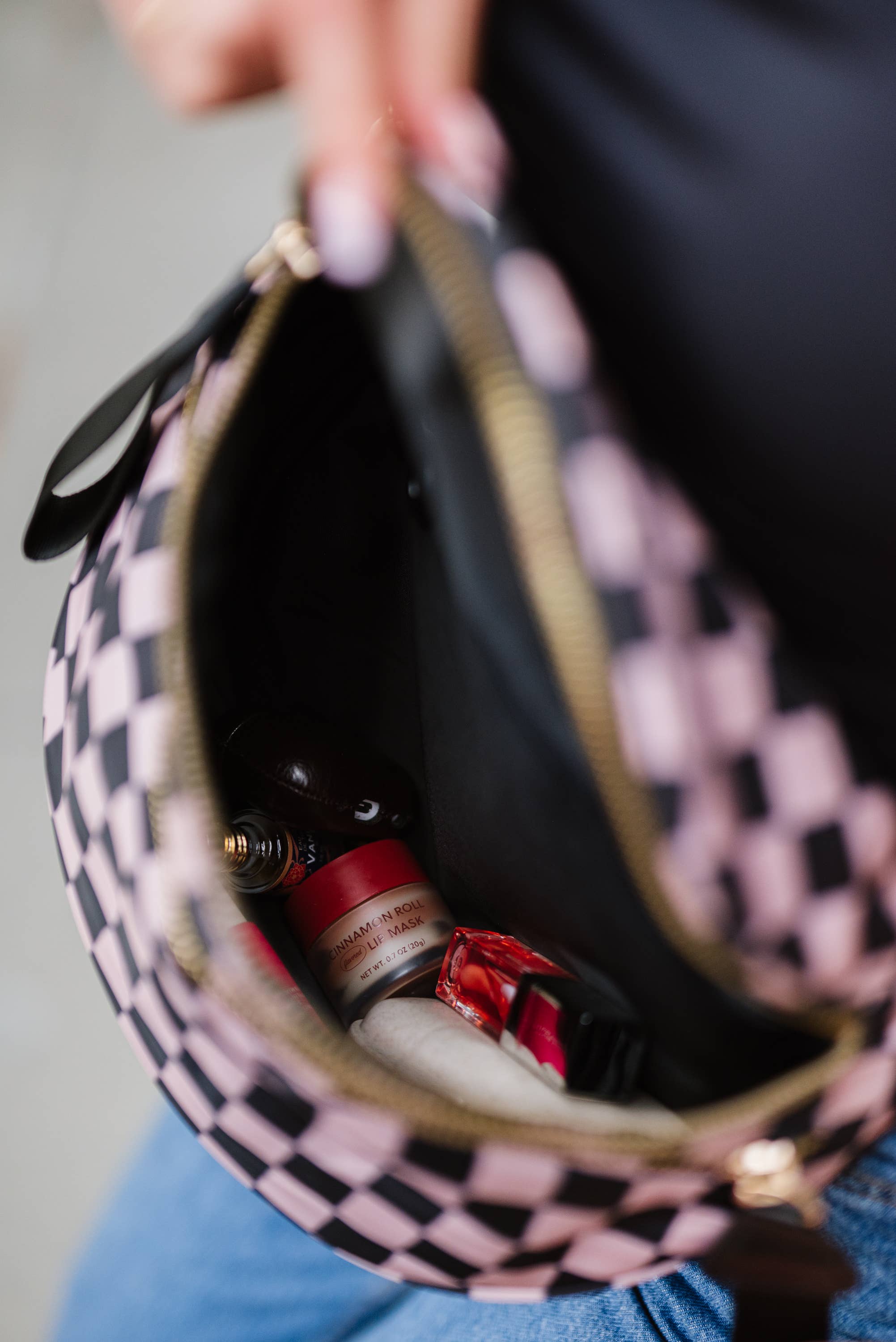Farah Fanny Bum Bag - Espresso Checkered RTS
