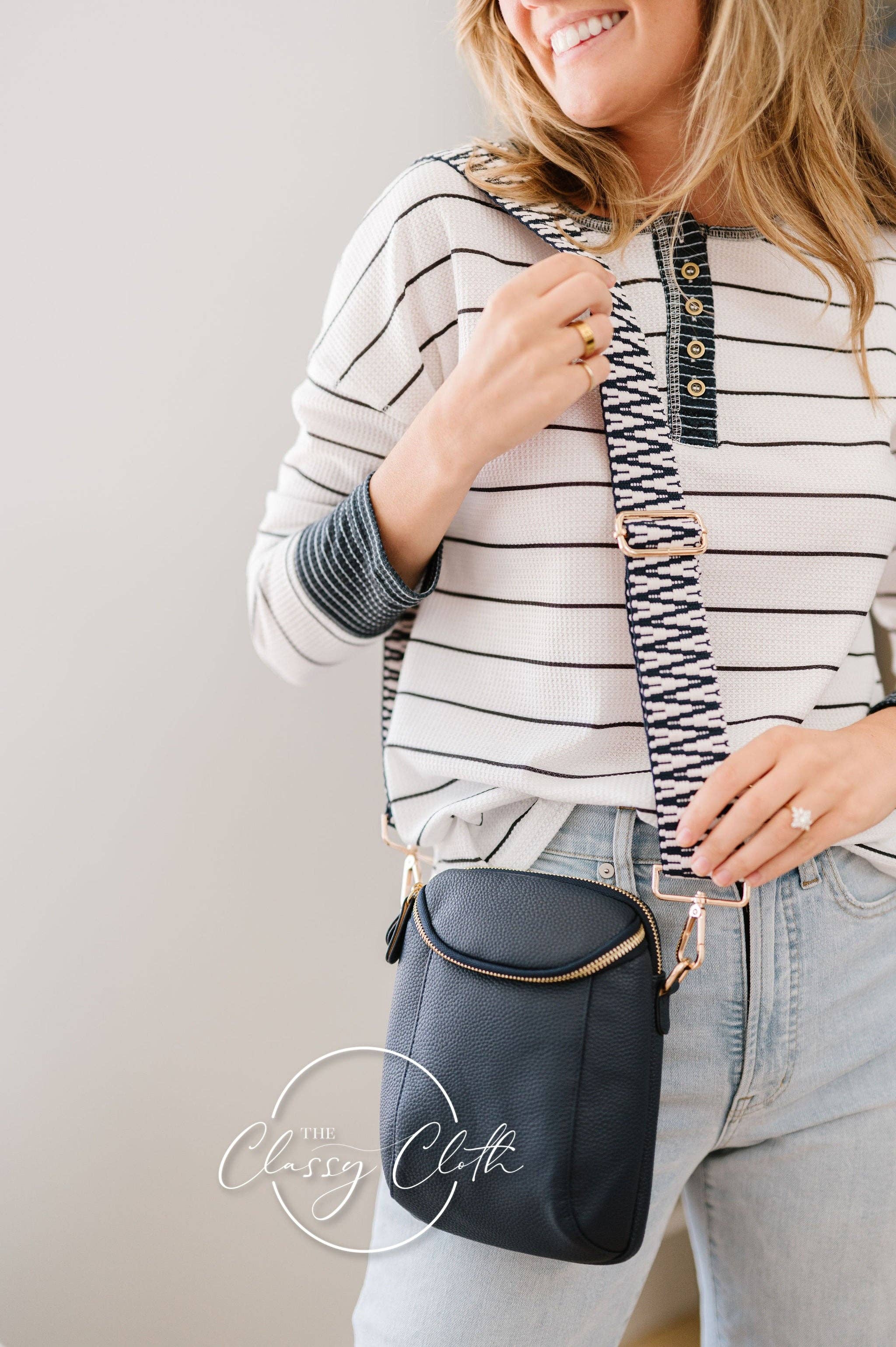 Corinne Crossbody Bag - Navy RTS