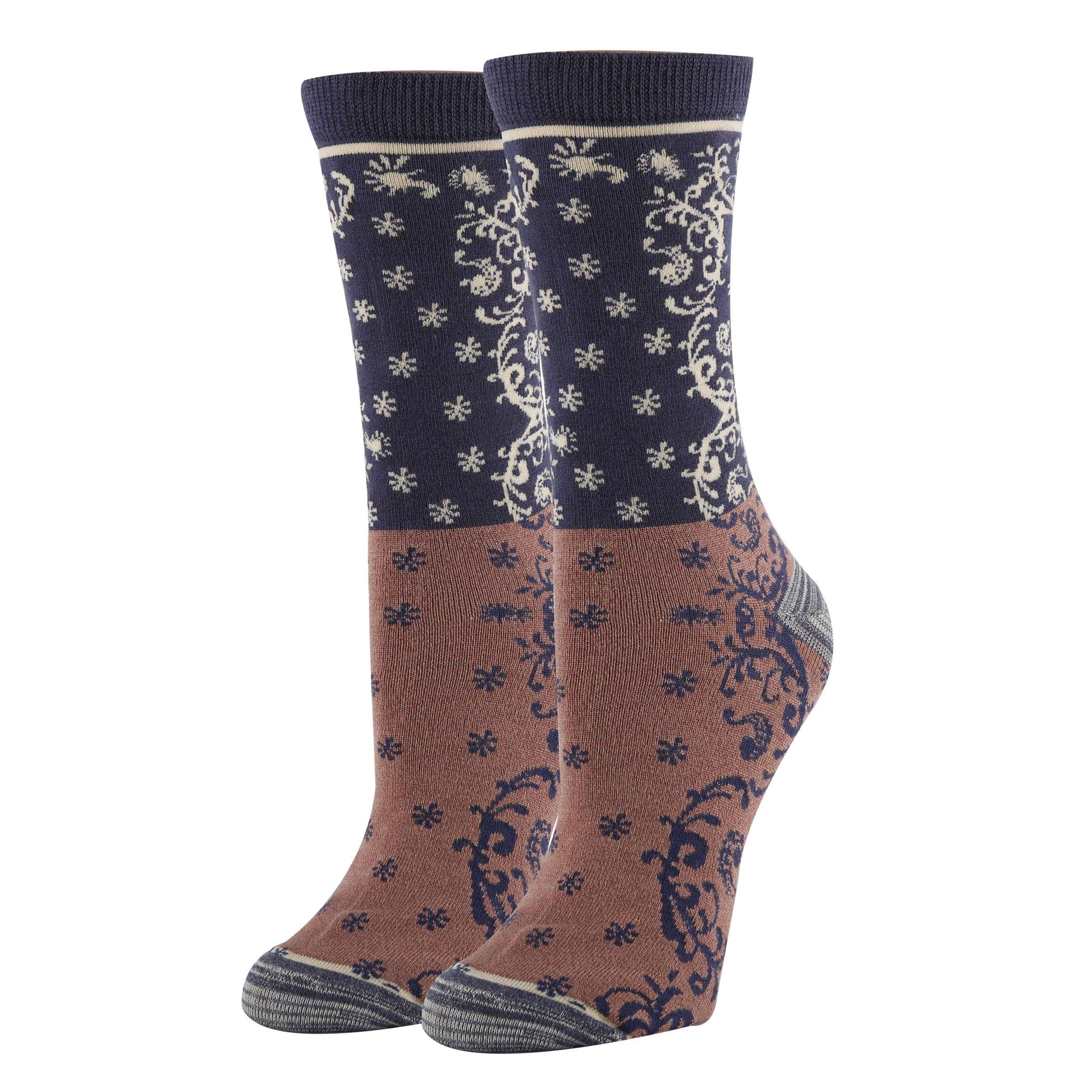 Oooh Yeah/Sock It Up/Oooh Geez Slippers Bandidio Women's Premium Bamboo Crew Dress Socks