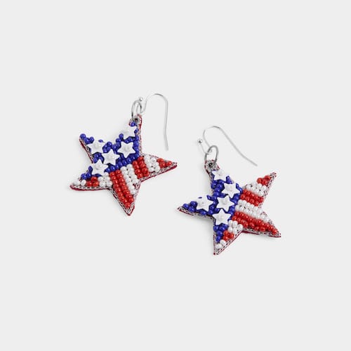 CoCo Carmen Beaded Star Earrings