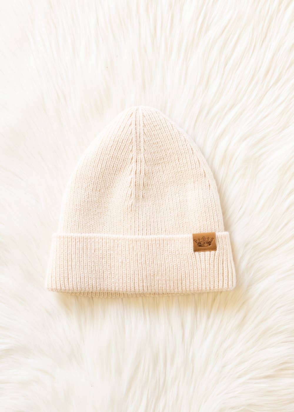 Panache Apparel Co. Beanie Beige Knit Beanie