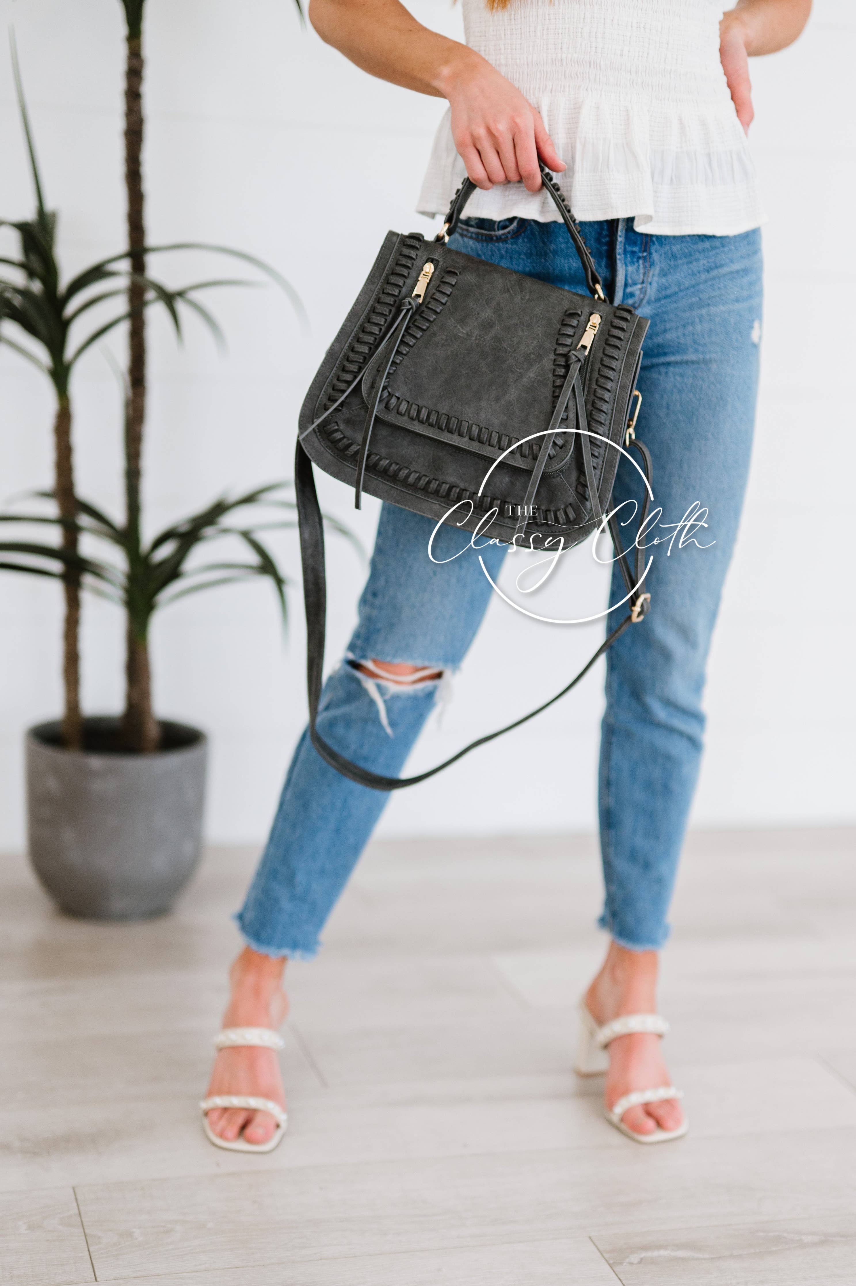 Bianca Braided Crossbody Bag