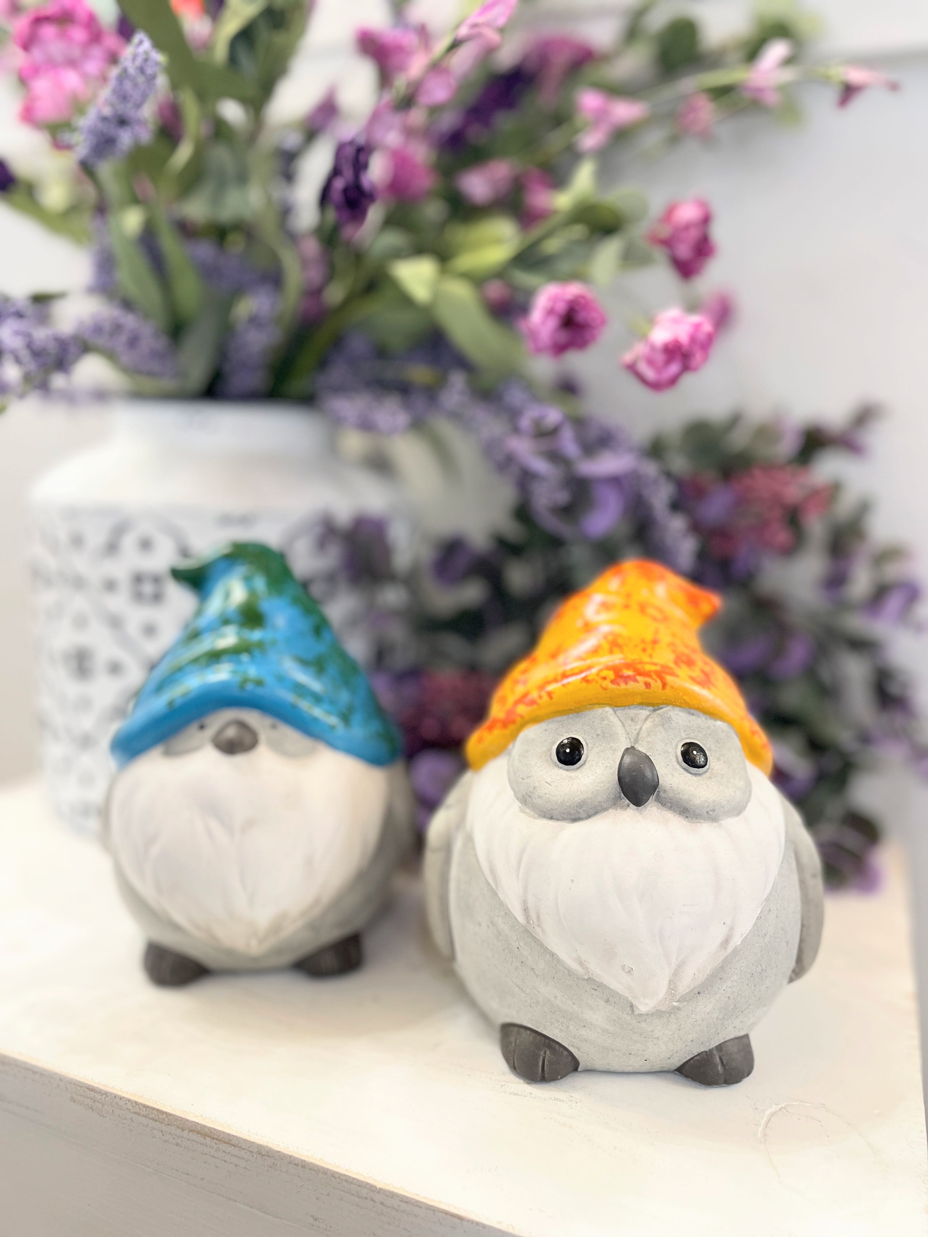 APM #4 (Andy) Bird and Owl Gnome Bird and Owl Gnome