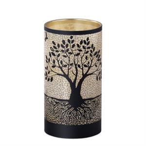 K&K Slip Cover Black Interior Tree Cutout Metal Slip Cover
