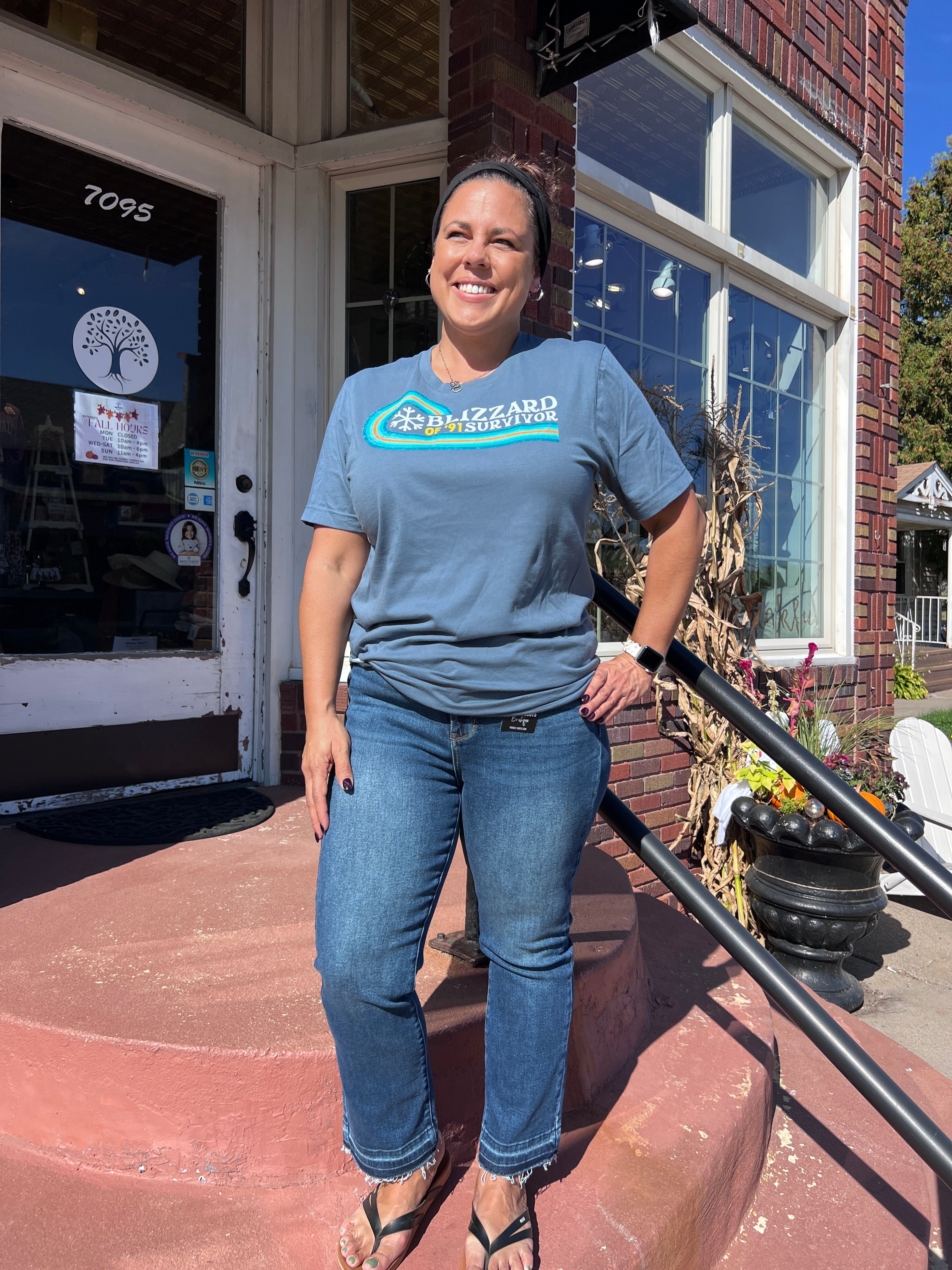 Humble Roots Boutique T-Shirt Blizzard of '91 Survivor Tee