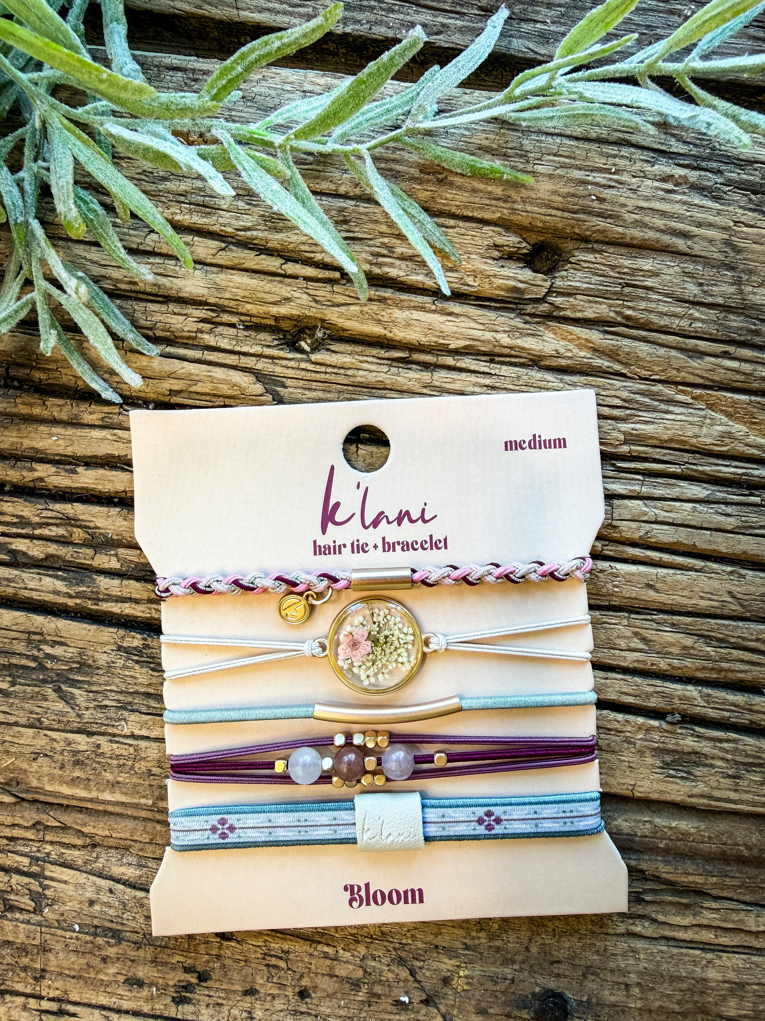 K'lani Bracelet Bloom K'Lani Hair Tie + Bracelet