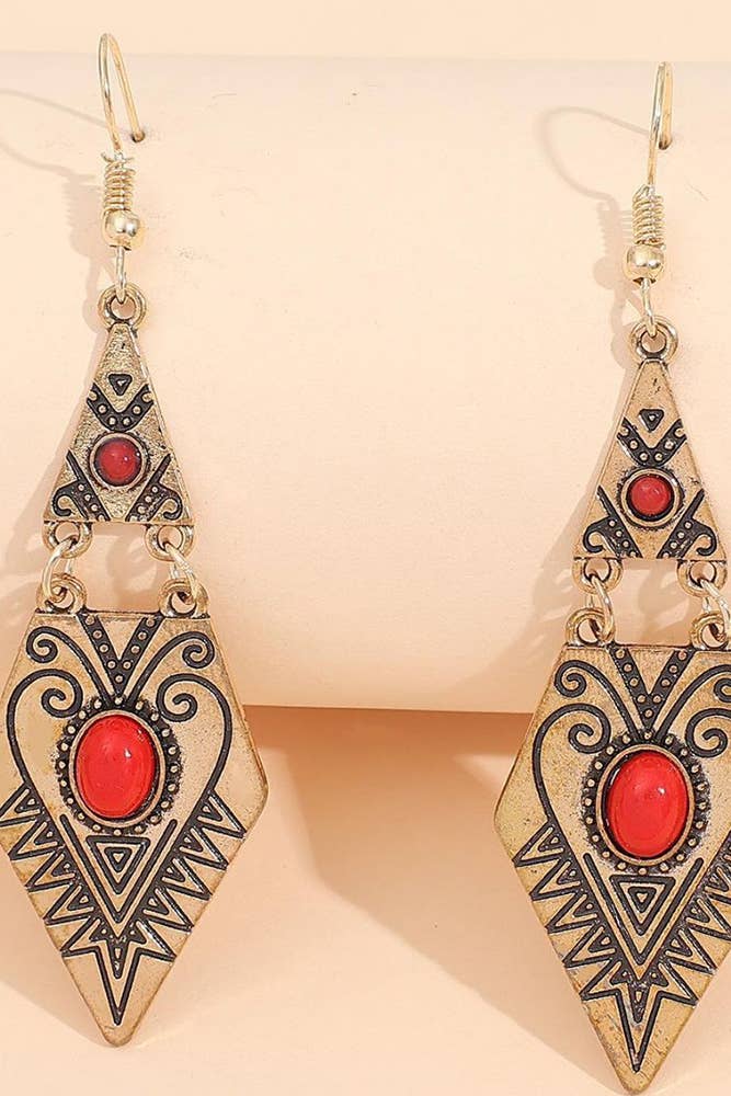 UNISHE Earrings Boho Diamond Gold Earrings