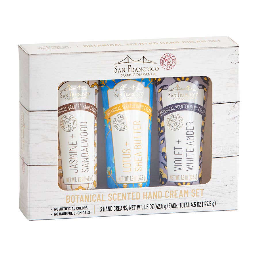 Botanical Hand Cream - Set of 3