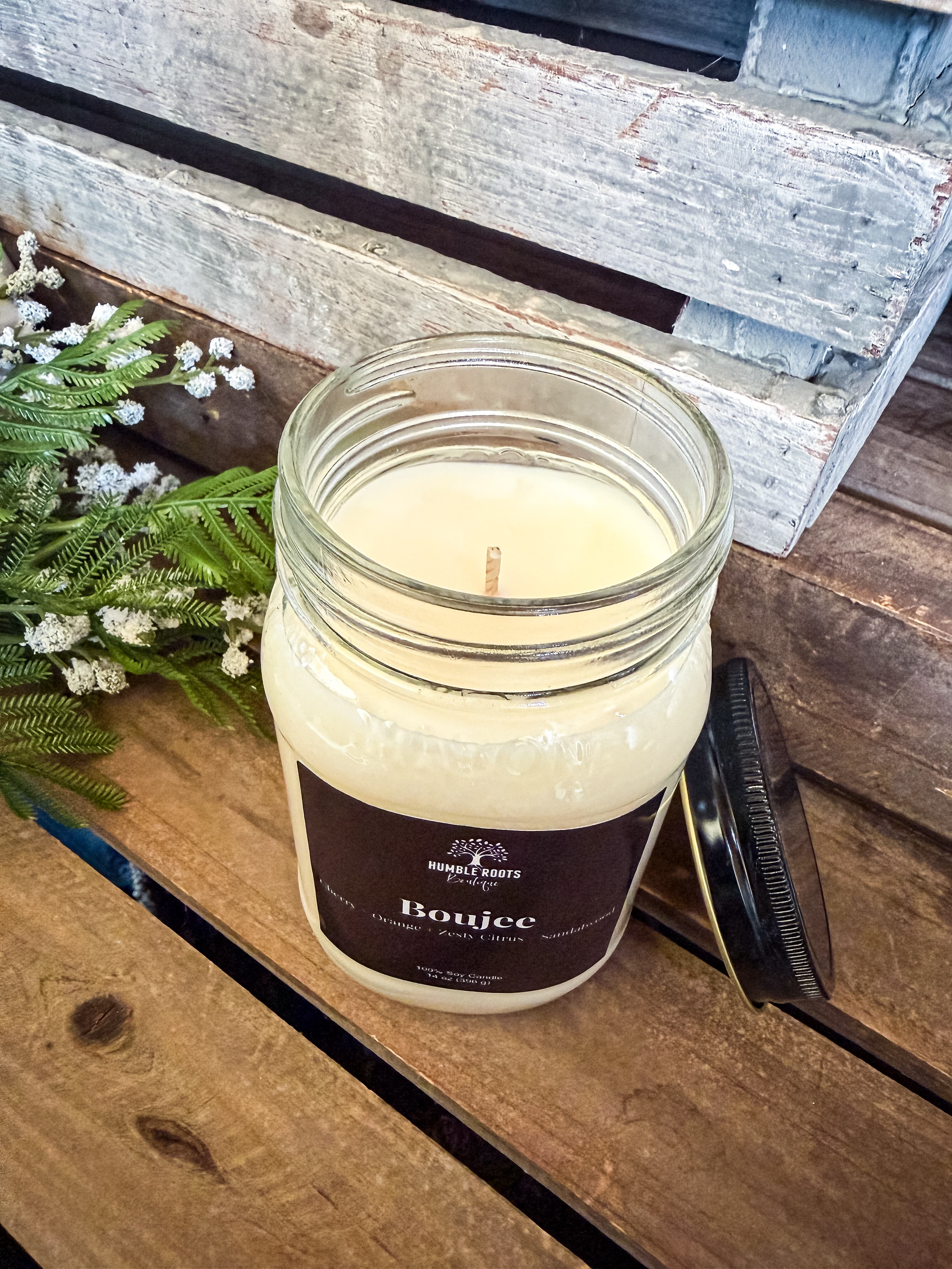Humble Roots Boutique Candle Boujee Soy Candle