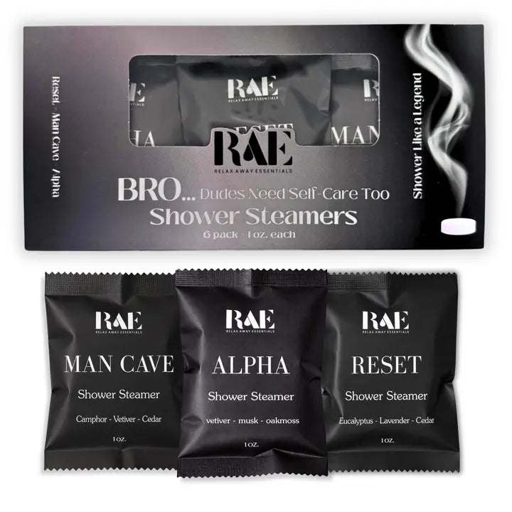 Relax Away Essentials Bro Men's Shower Steamers