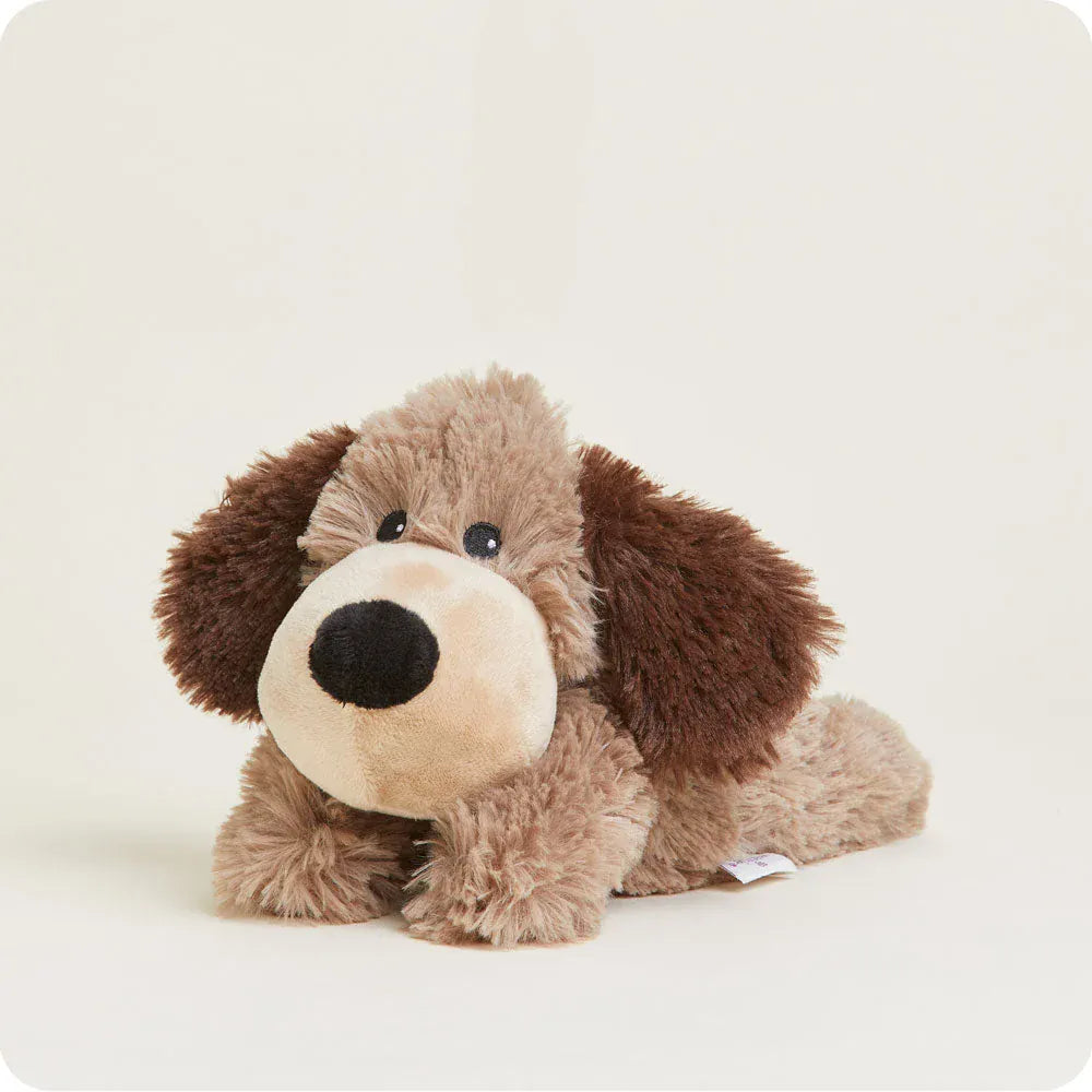Warmies Stuffed Animal Brown Dog Junior Warmies