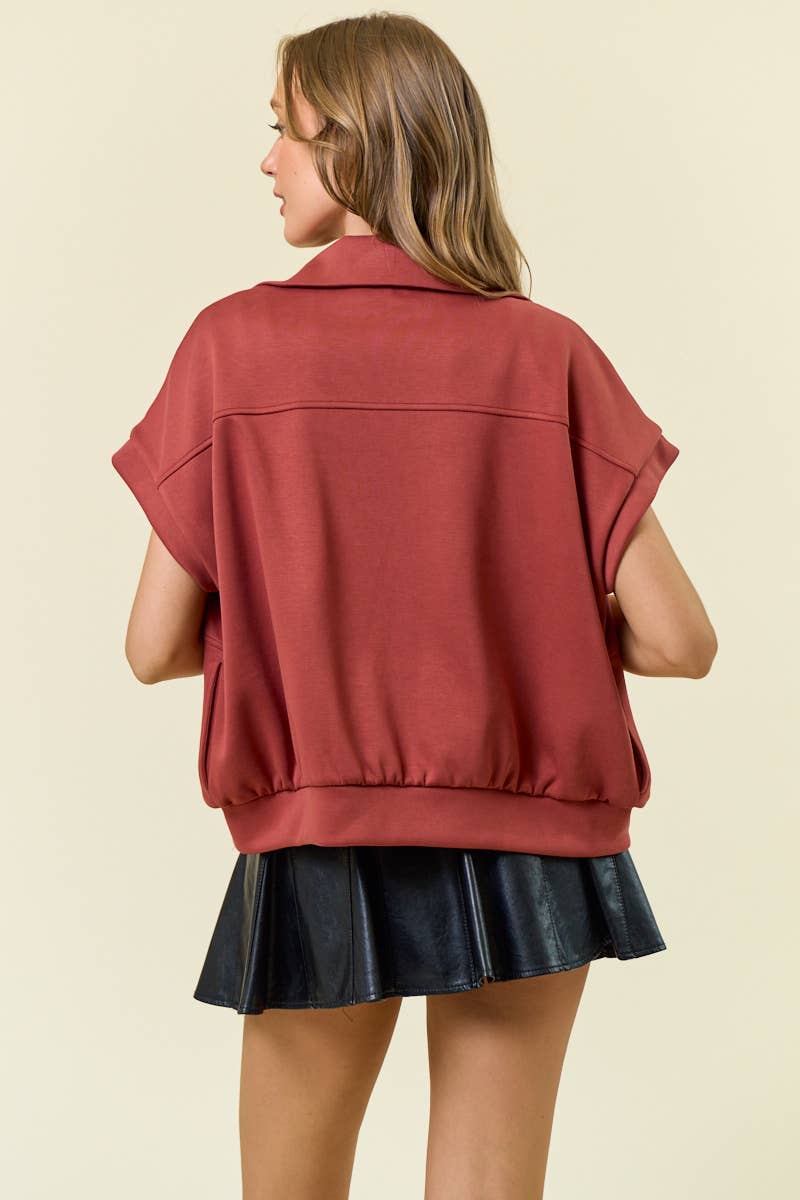 Doe and Rae Buttery Brushed Modal Jacket