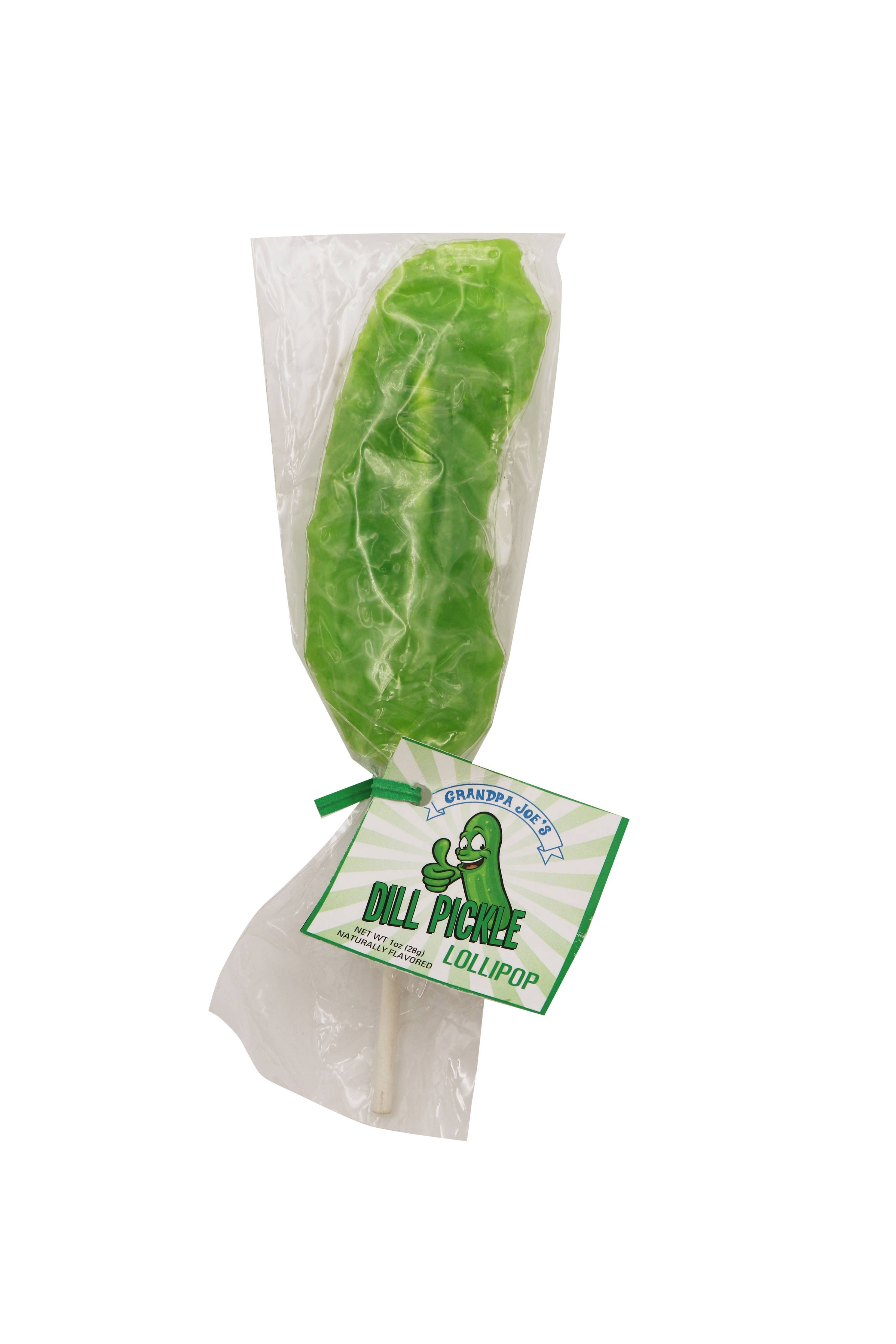 Dill Pickle Lollipops
