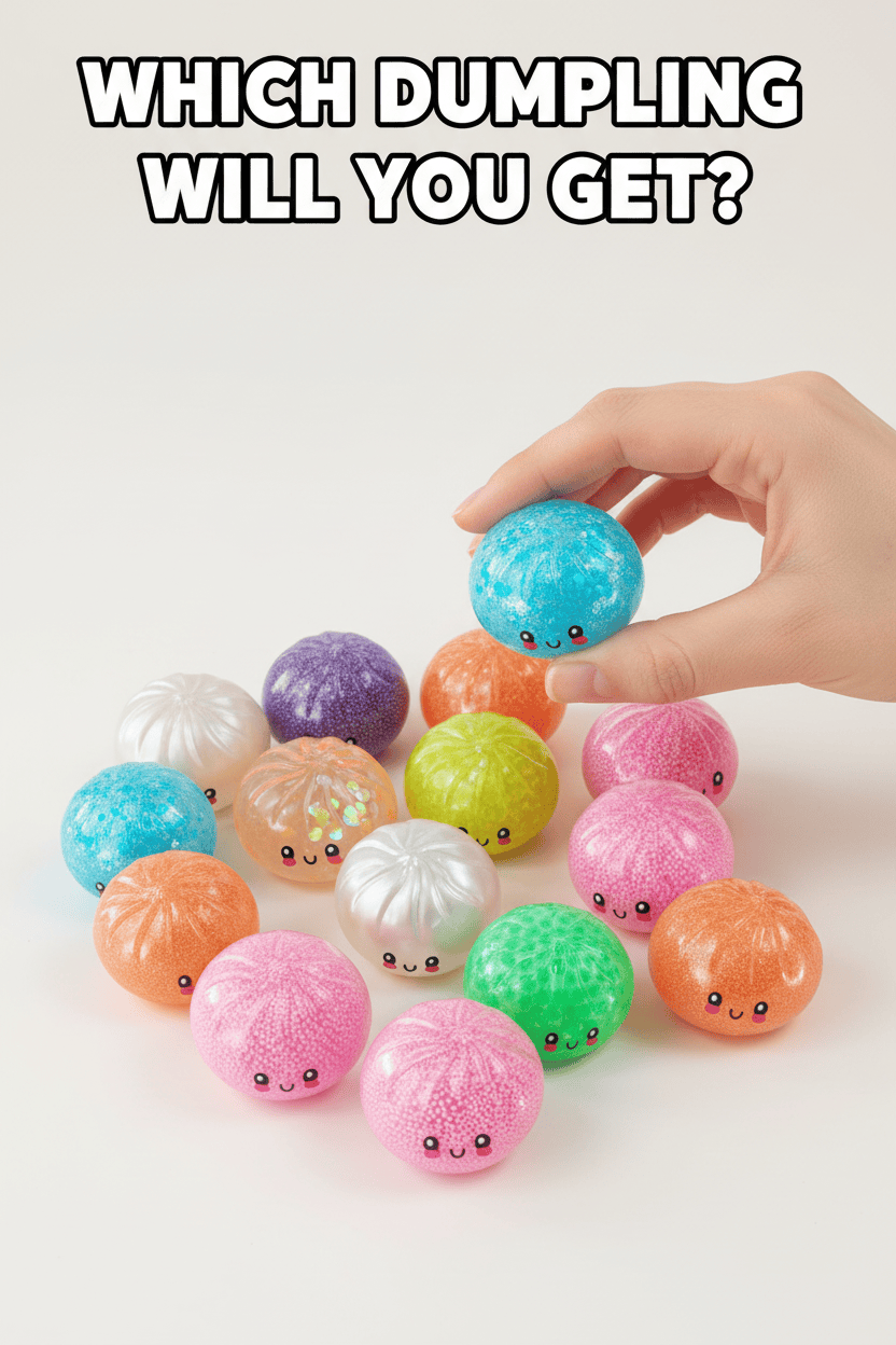 Fun Doh Mini Petite Squishy Mystery Dumpling